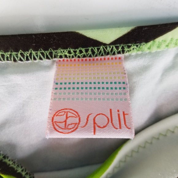 Bikini Swimsuit Bottom Low Rise Spandex by Split Sz Large - Picture 10 of 11